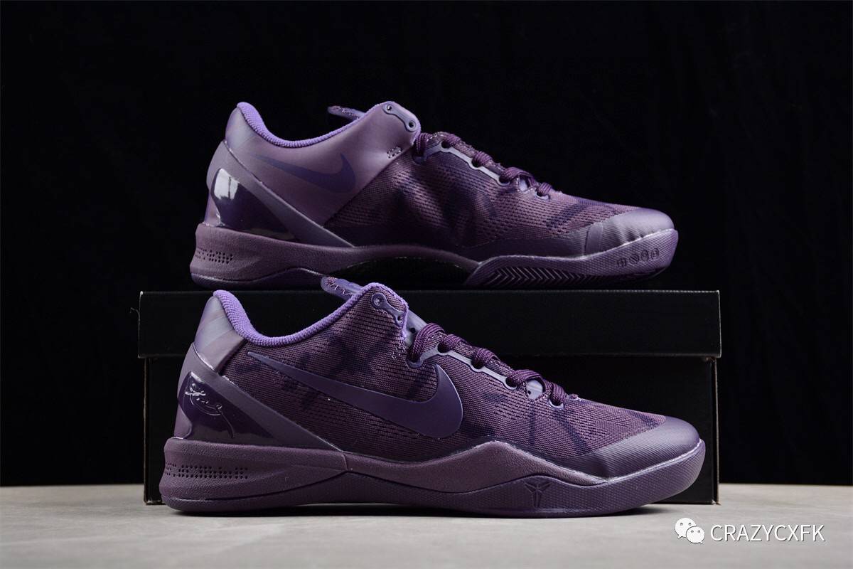 耐克nike kobe 8 black mamba collection fade 科比八代渐变黑运动
