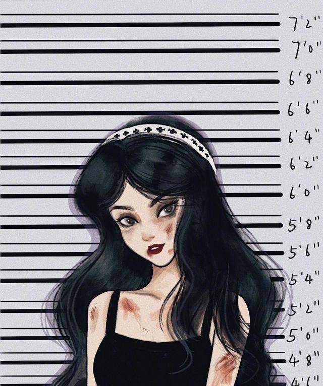迪士尼公主全员变"恶女",又痞又酷的样子,王子不爱但粉丝超爱_白雪