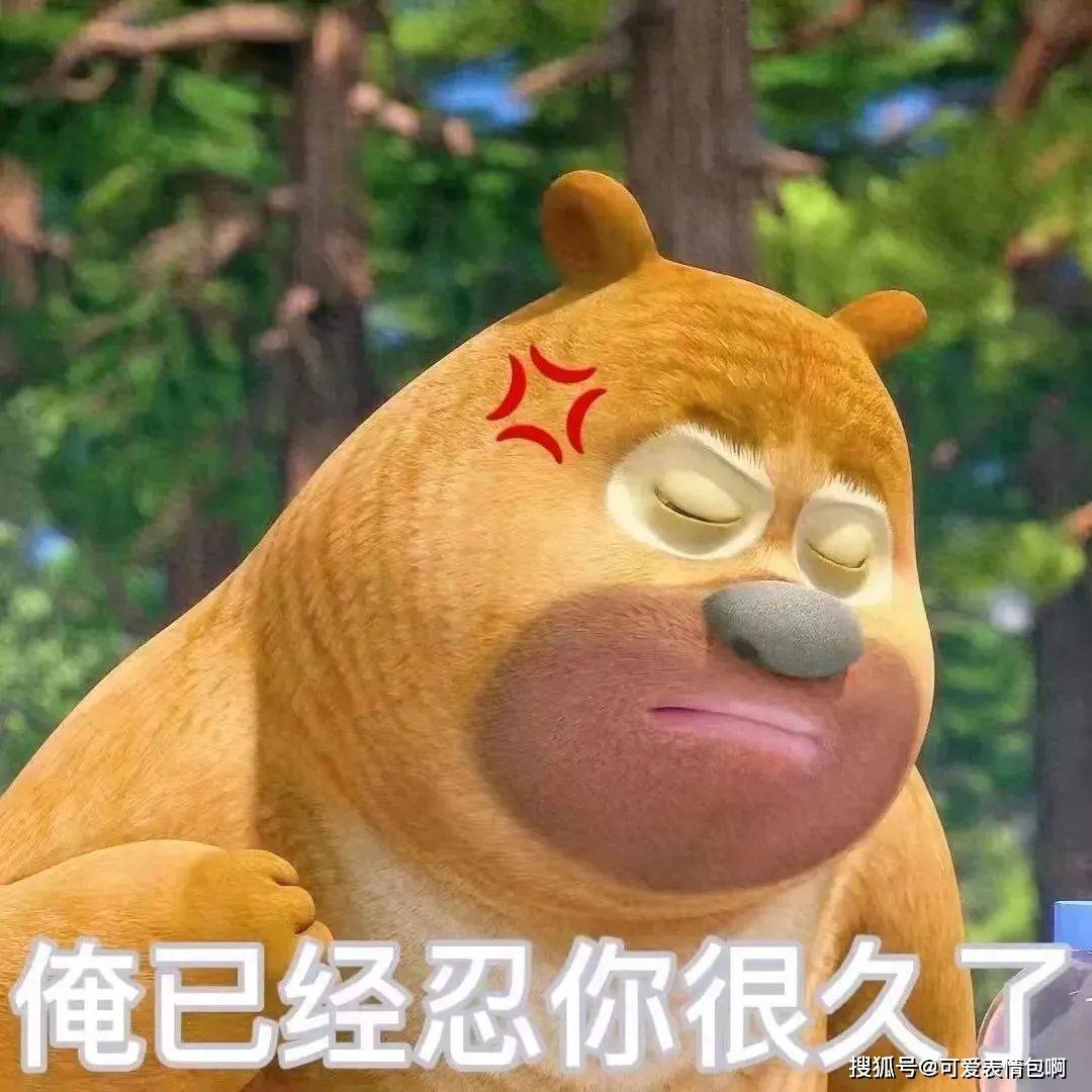 熊大熊二表情包|美女请嫁给我,别逼我求你_侵权_高清_水印