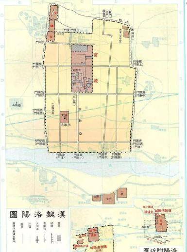 宣武帝景明二年(501)又在洛阳兴建外郭城,史载"东西二十里,南北十五