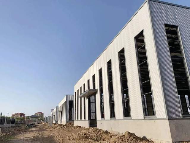 4亿的硕健产业园现在什么样子了?_施工_厂房_江苏