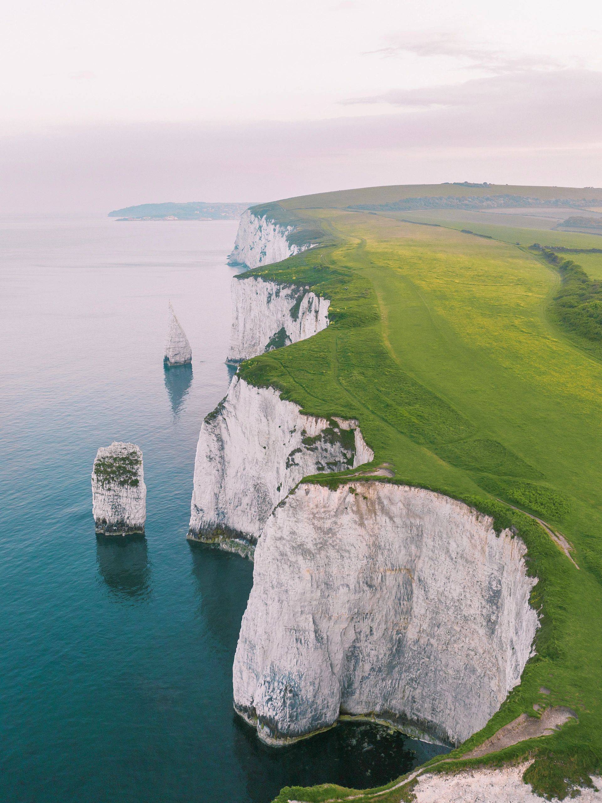 我在侏罗纪海岸,看到了陆地的尽头!_harry_rocks_old
