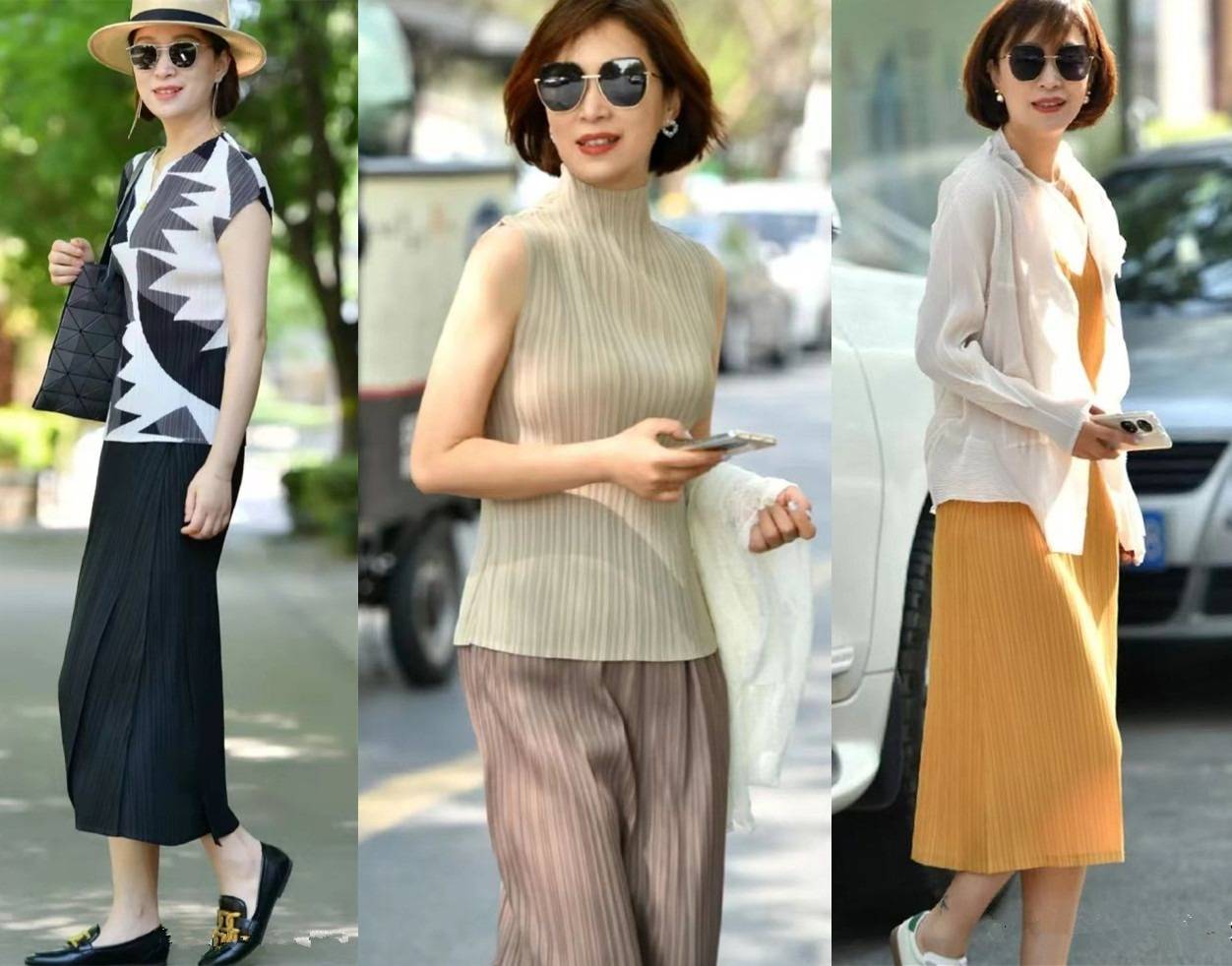 50岁 的女人:夏天就该这样穿!不老套,不扮美,很美,很高级!