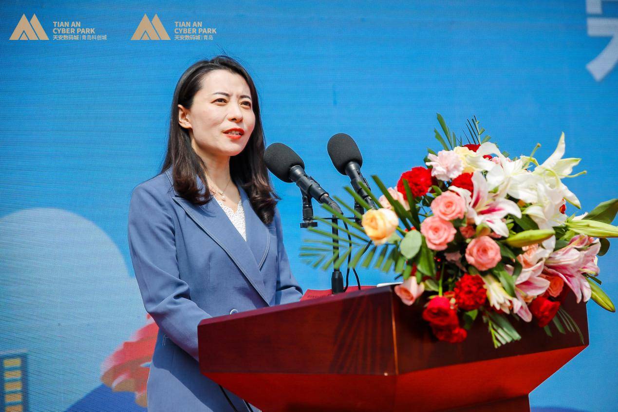 活动启动仪式上,城阳区人民政府副区长宋甜甜发表致辞,她提出:"此次