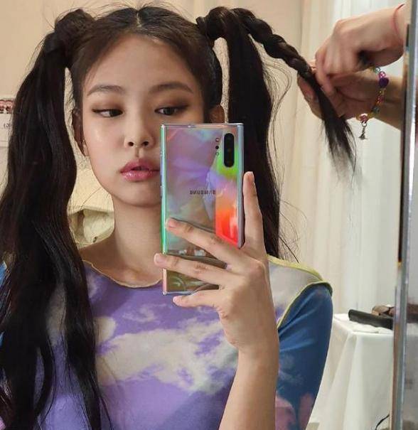 jennie双马尾遭反感,造型显肉一百分!_因为_实力_样子