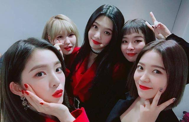 redvelvet纪念出道七周年!