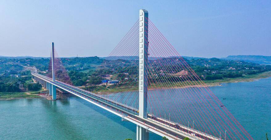 神臂城长江大桥的建成,将取代附近的大桥,丁石岩,白沙三个渡口,惠及