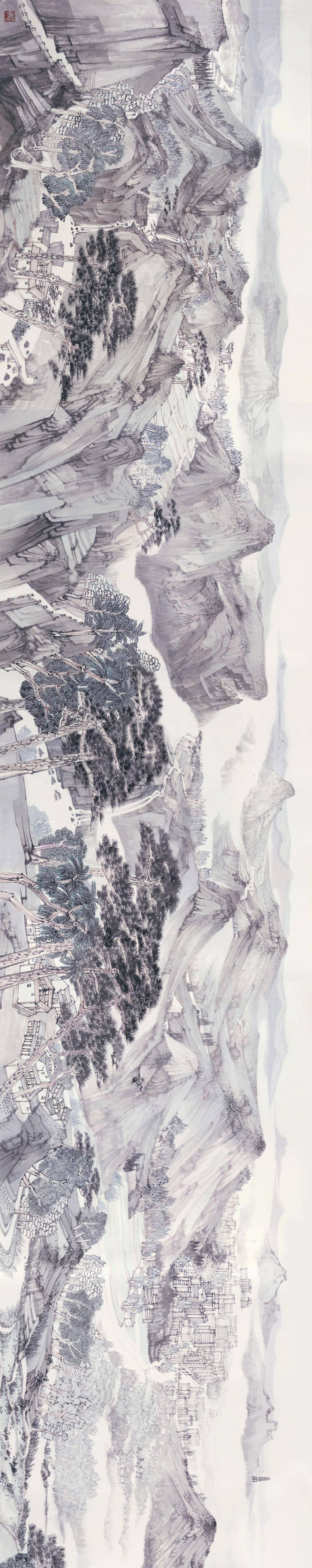 即将开展 / 只此家山一一张秋桔山水画作品展_艺术界_文化_乡愁