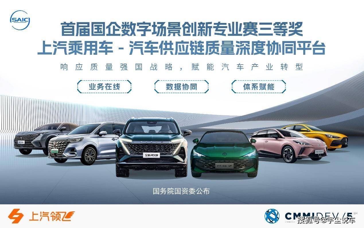 上汽乘用车获首届国企数字场景创新专业赛三等奖_搜狐汽车_搜狐网