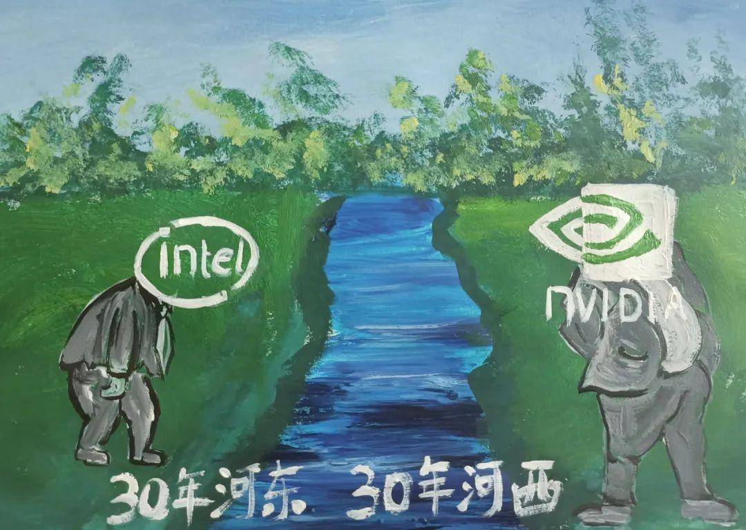 昔年“要和英特尔相提并论”被讽，今日英伟达市值8倍于英特尔_搜狐网