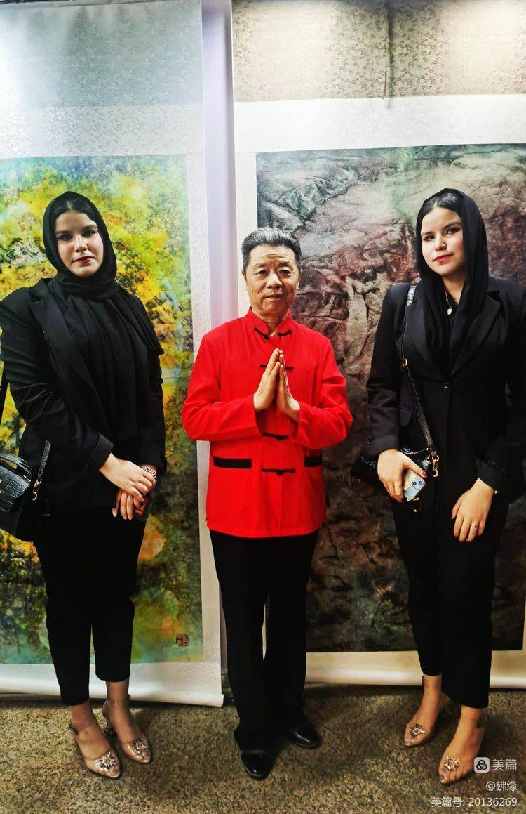 中埃两国文化艺术交流开幕展_中国_开幕式_马培童