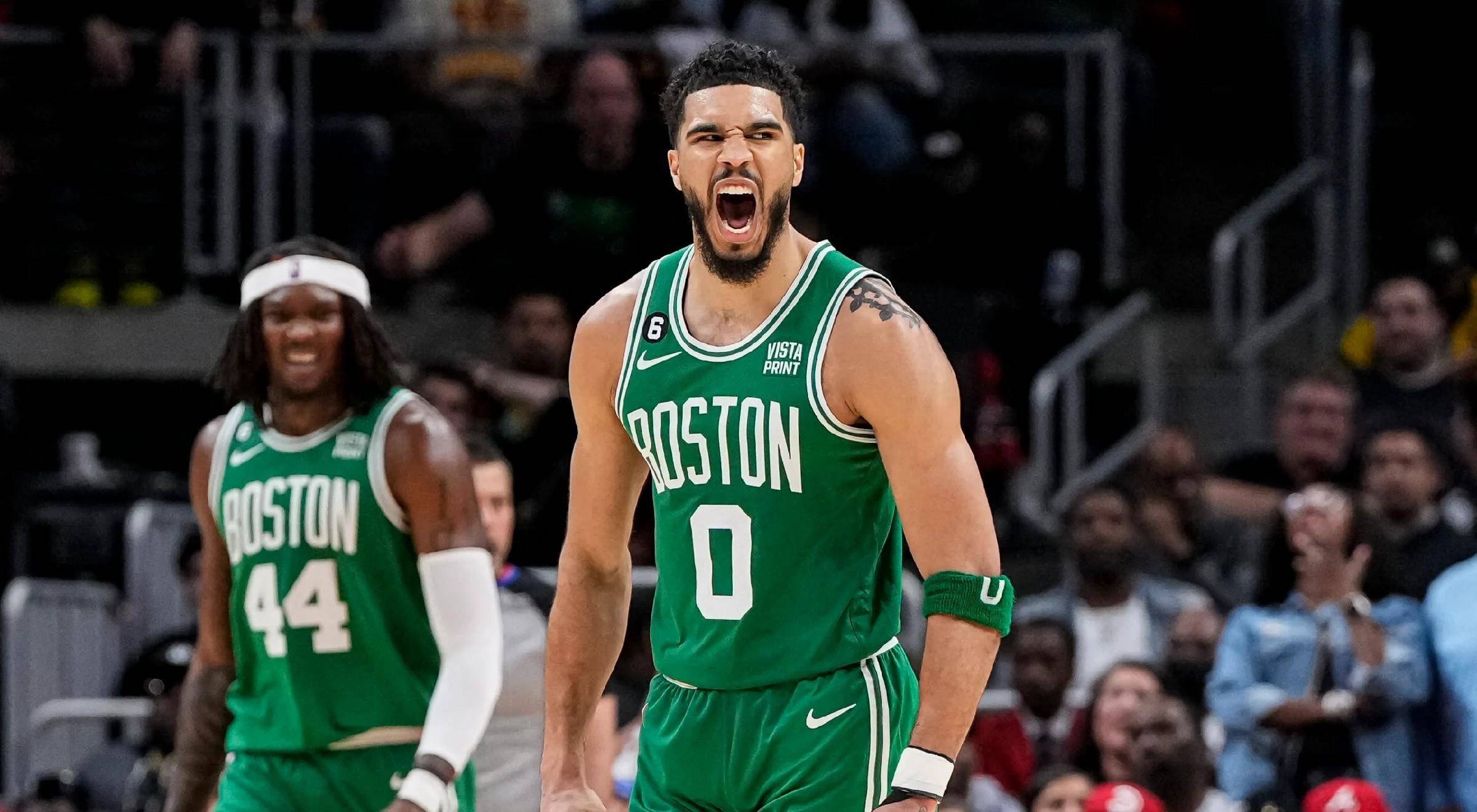 新秀赛季隔扣詹姆斯,nba最像科比的男人,绿军新王塔图姆有多强_布兰迪