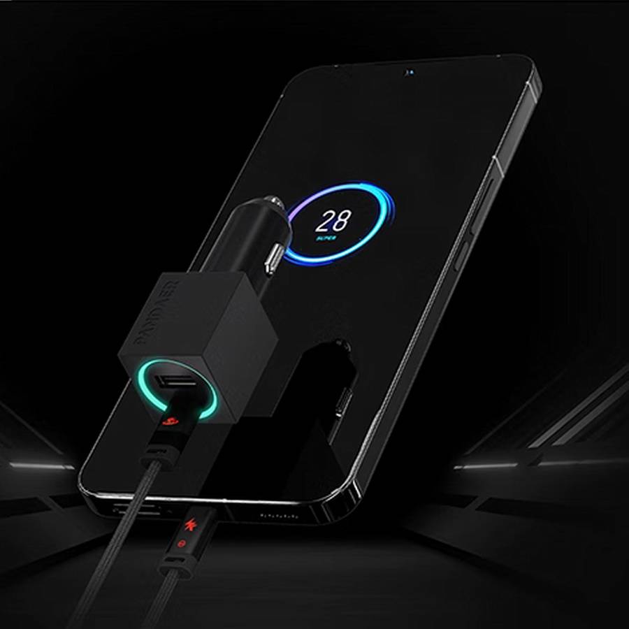 支持80w super mcharge快充,魅族推出pandaer 80w双口车载潮充_充电