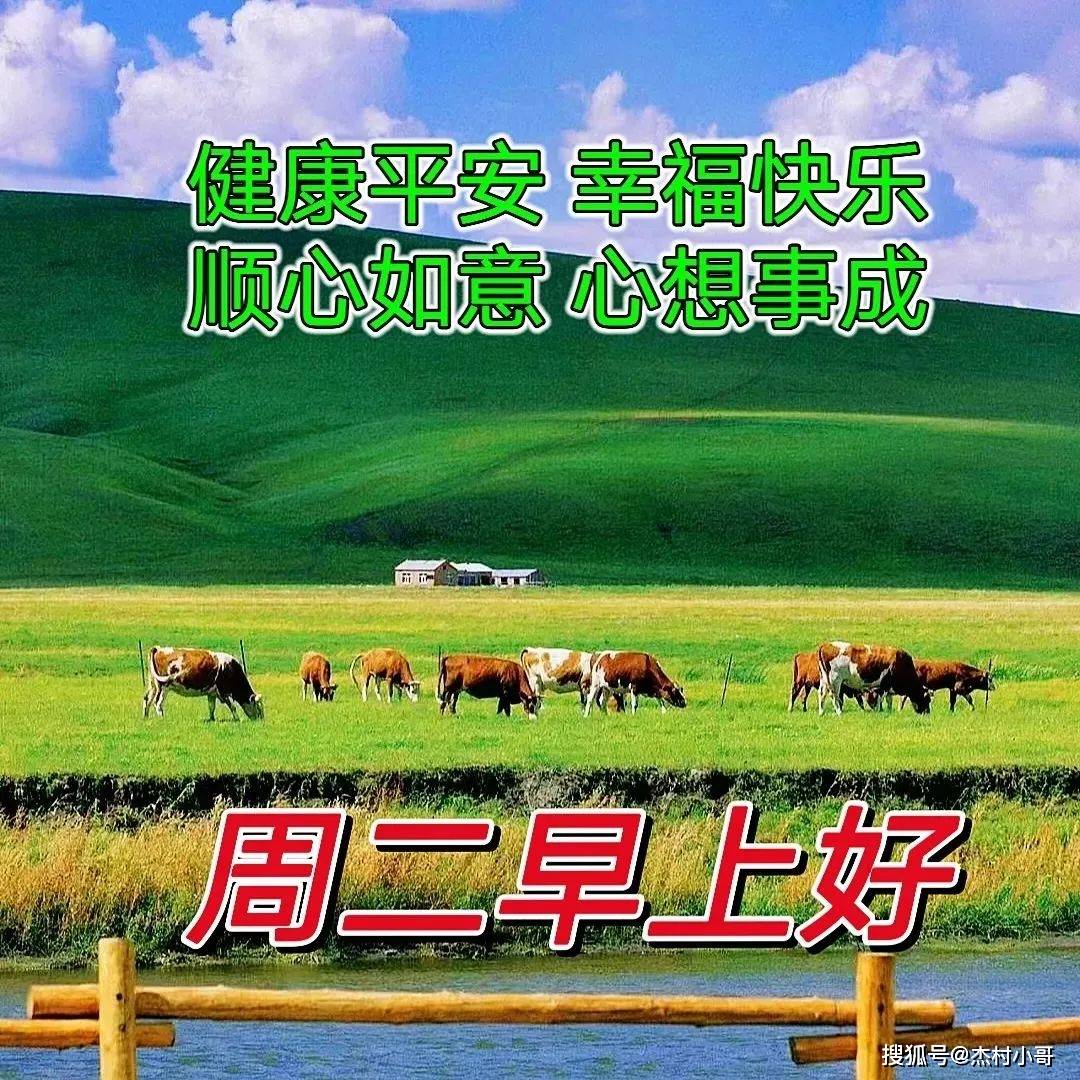 2023年6月6日周二早上好祝福动态表情图片大全_生活_问候_人生