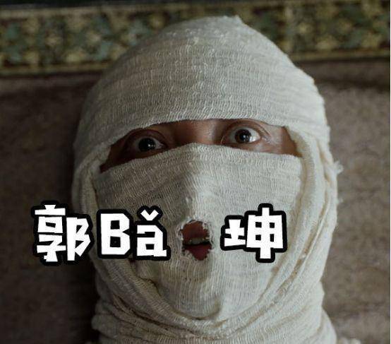 贾景晖最喜欢的一张表情包在贾景晖来看,郭保坤"轴,一根筋,自负,但又