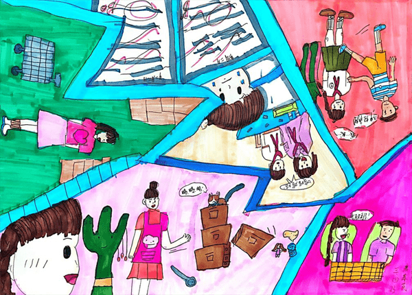 龙成小学原创心理绘画作品评选结果出炉_指导_活动_石蕊