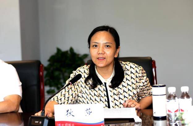 昌黎县县长狄莎,兴国铸业董事长杨玉柱,总经理周国成,上海大学材料