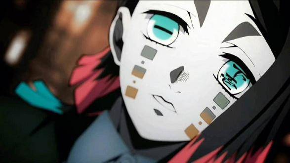 血鬼术:强制催眠,强制昏睡十二鬼月下弦解散后逃过肃清,被鬼舞辻赐予