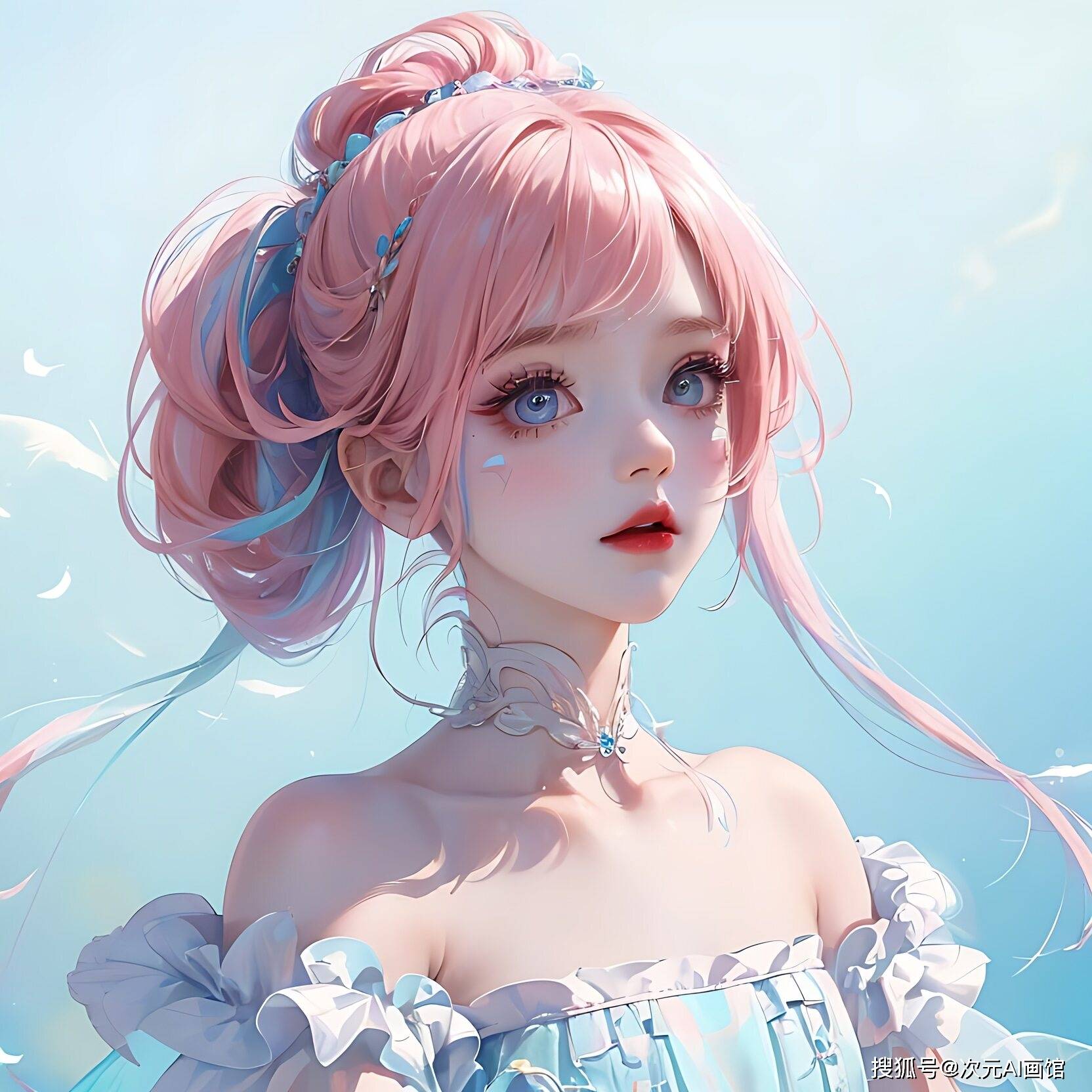 ai绘画丨优质头像,女生头像,高清壁纸丨含(关键词)_--ar_and_girl