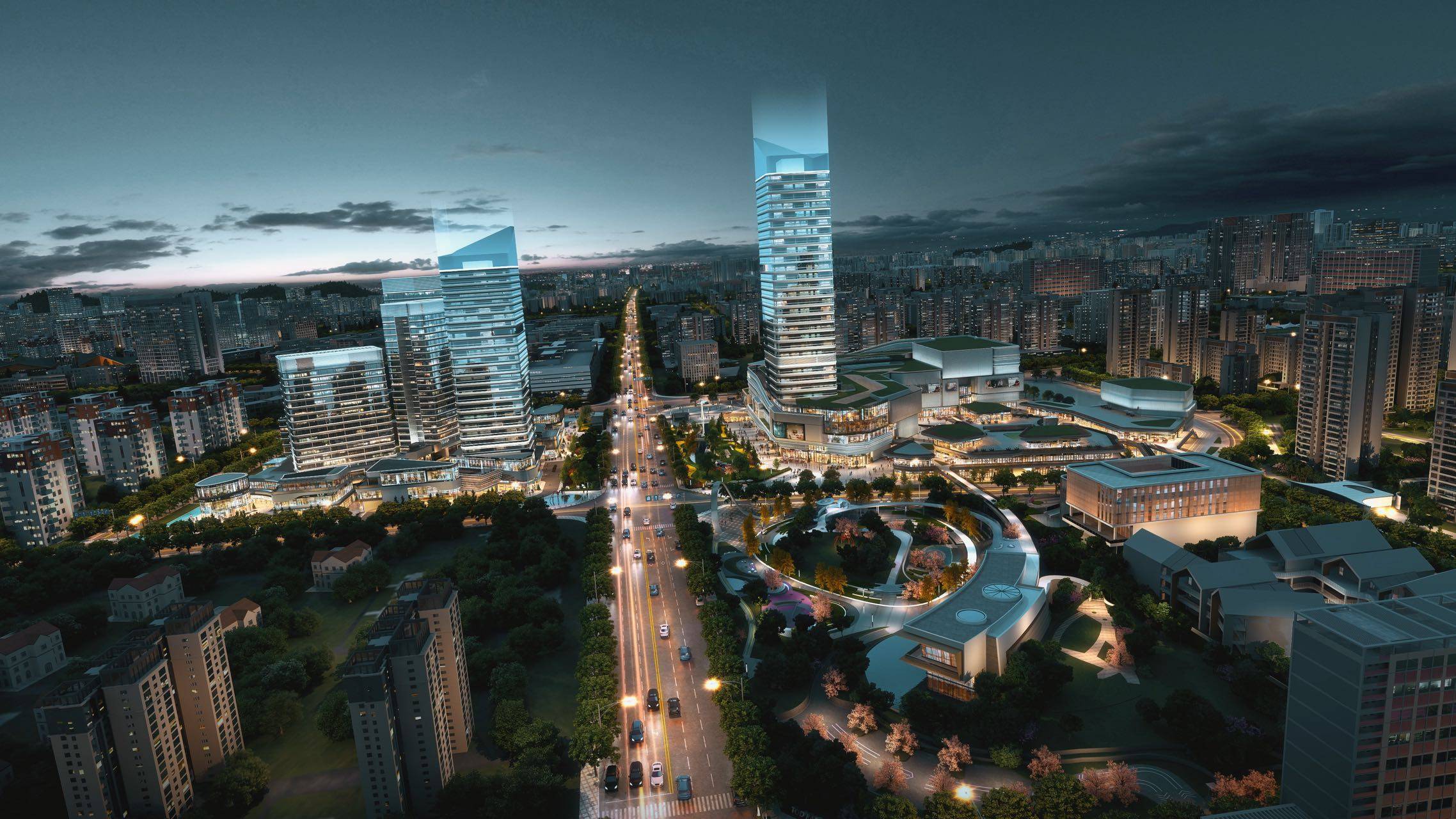 温江【旭辉中心】全业态商铺 楼盘详情 2023最新房价 售楼部电话_人群