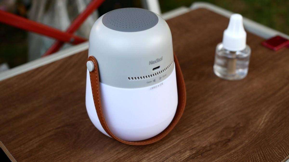 夏季露营好物分享:纳拓小白驱蚊营灯,精致与氛围兼顾,还能驱蚊