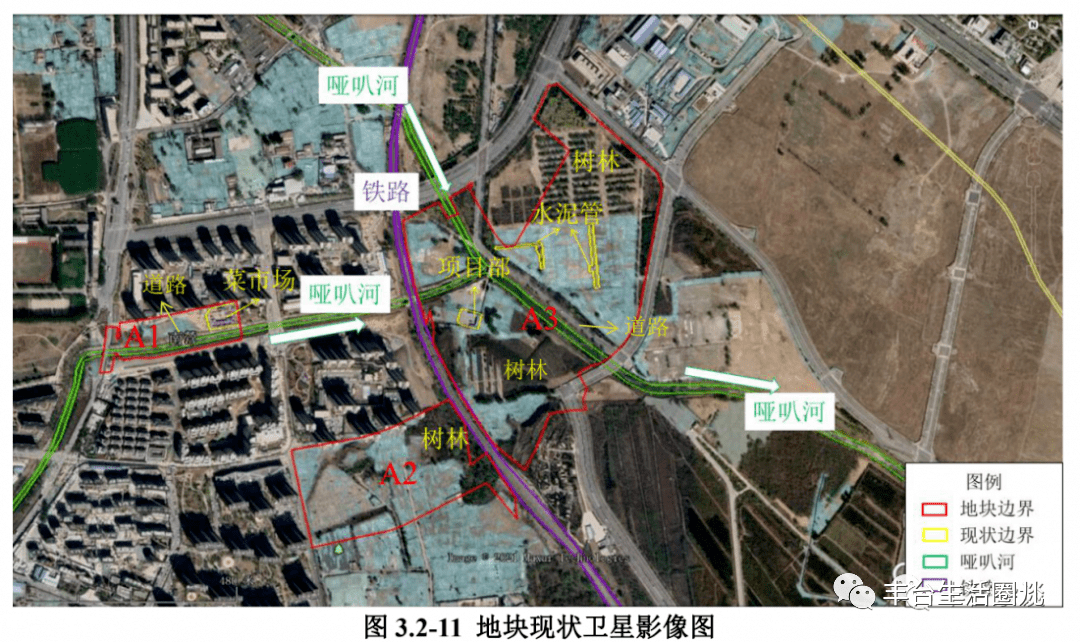 丰台区长辛店镇东河沿村a区棚户区改造土地开发项目地块未来规划用地