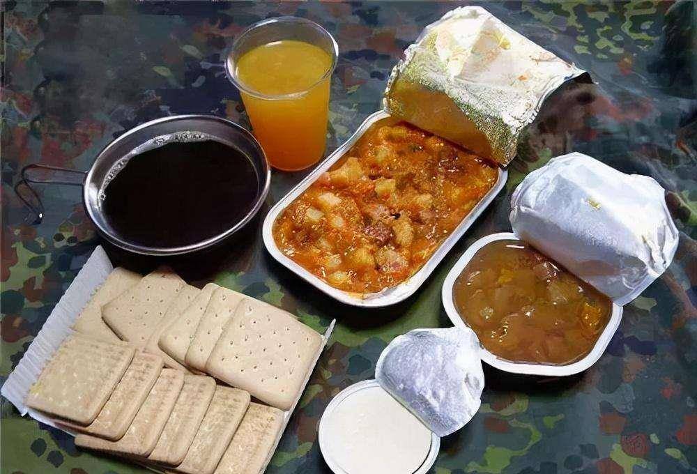 二战中各国伙食对比,美国的午餐肉吃到吐,意大利更是餐餐红酒_美军