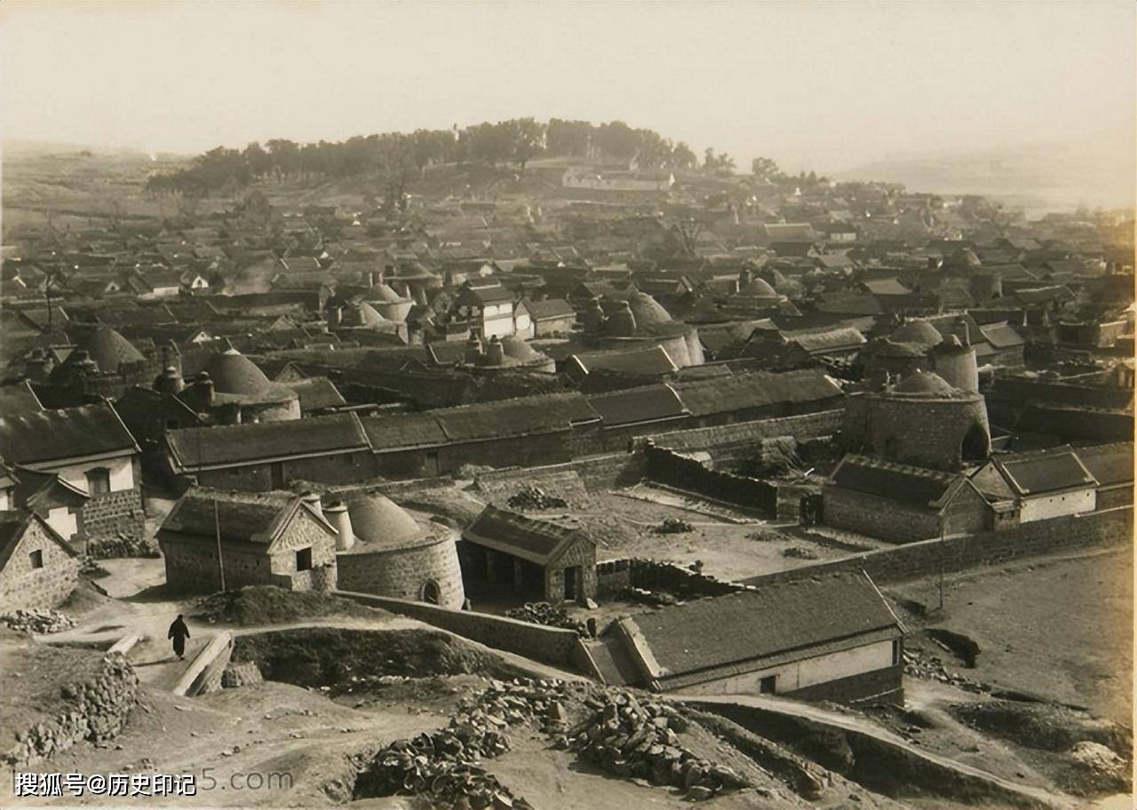 1929年淄博老照片 90年前的临淄 淄川 博山风光_古城_杂志_陶瓷