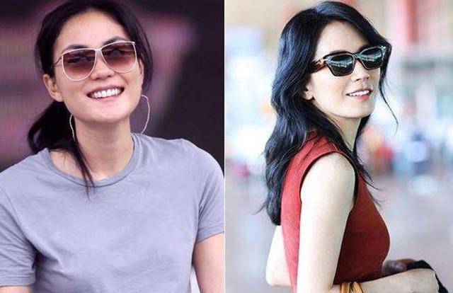 王菲,俞飞鸿撞脸年龄只相差2岁容颜却相差了近20岁_网友_感觉_李亚鹏