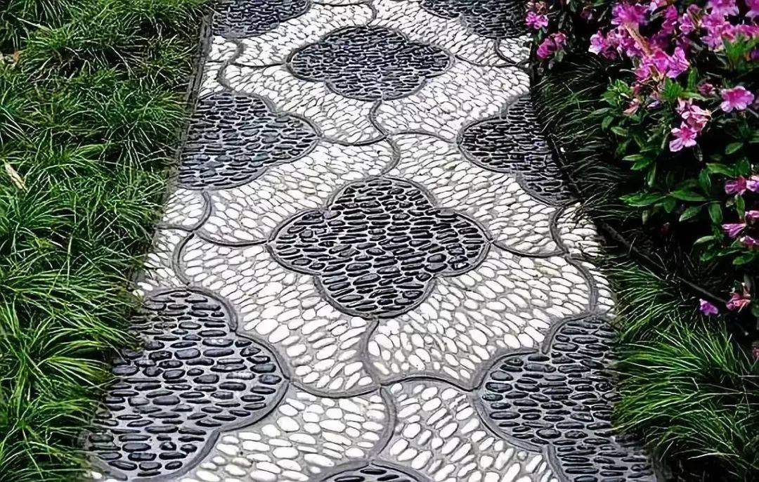 鹅卵石小路,让花园妙趣横生的造景元素
