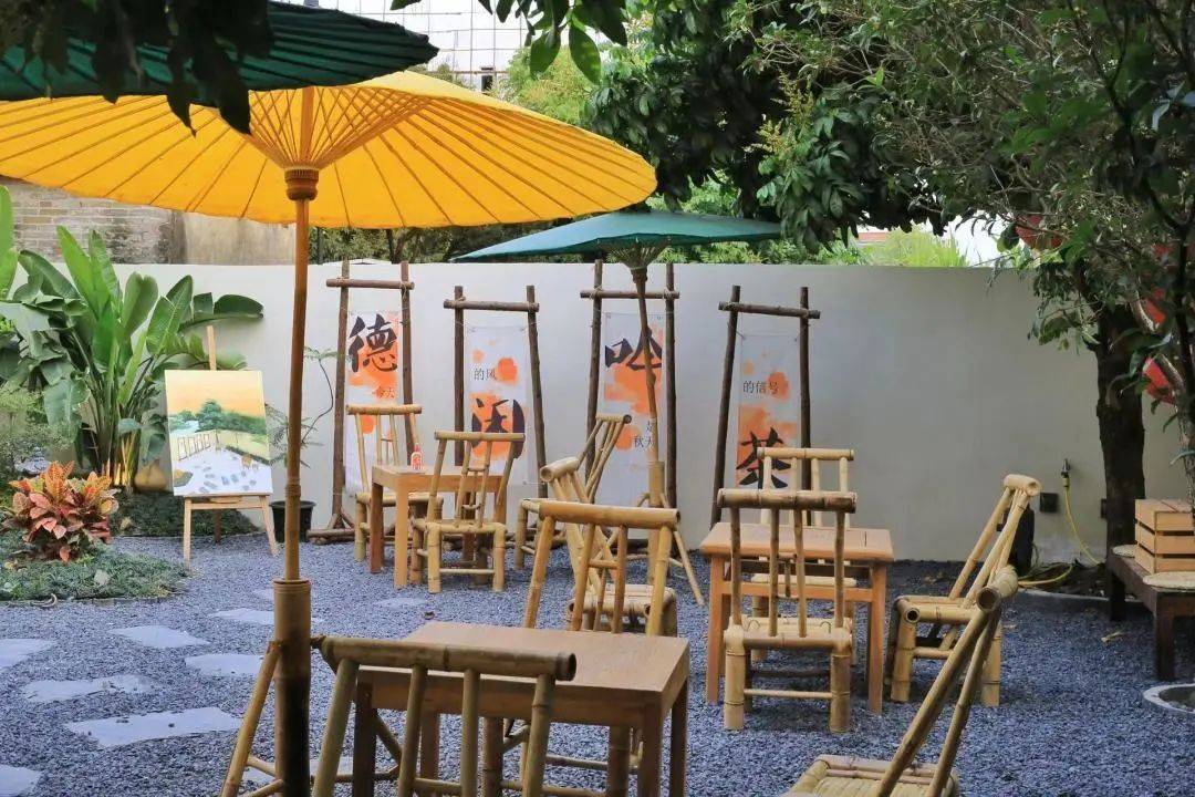 这家开在村里的新中式茶馆,氛围感满满~_乡村_年轻人_方式