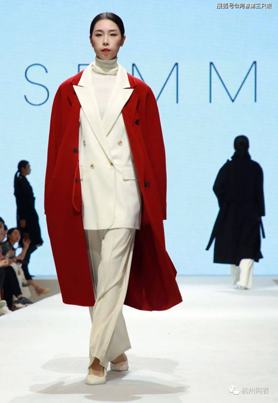 杭州纺织服装供应链博览会| 森美:2023冬季新品发布_大衣_女装_活动