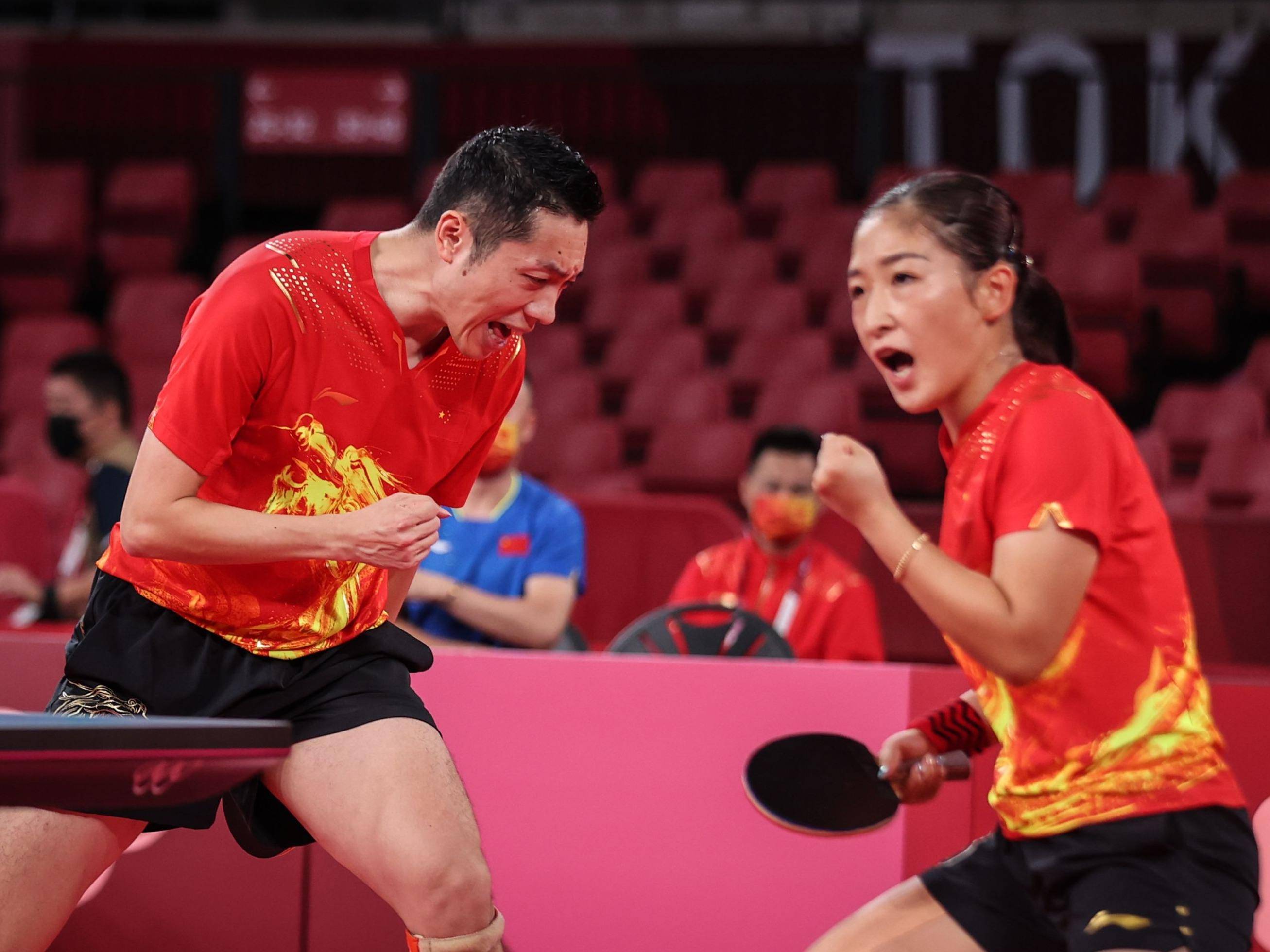 国乒在奥运赛场叱咤风云,为什么有一枚金牌却从来没有拿过?_许昕_刘诗