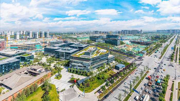 丝路科学城建设2周年:从"一张蓝图"到"形象已显"_城中心_科技_产业