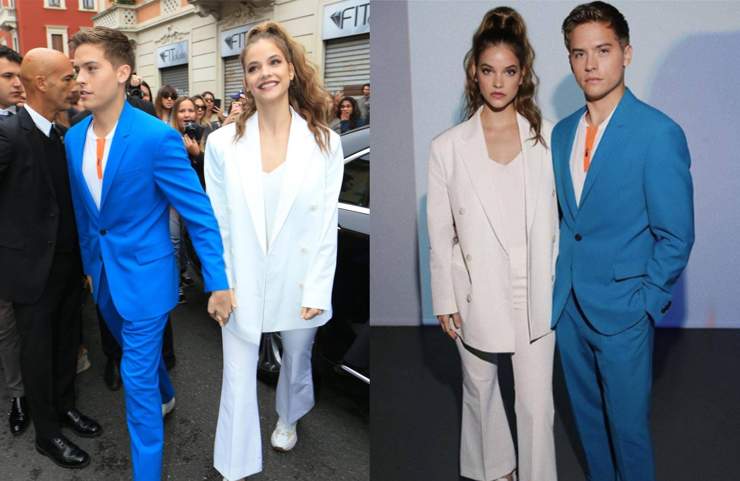 女友情侣穿搭有一套,俊男靓女神仙情侣真养眼_迪伦·斯普罗斯_芭芭拉