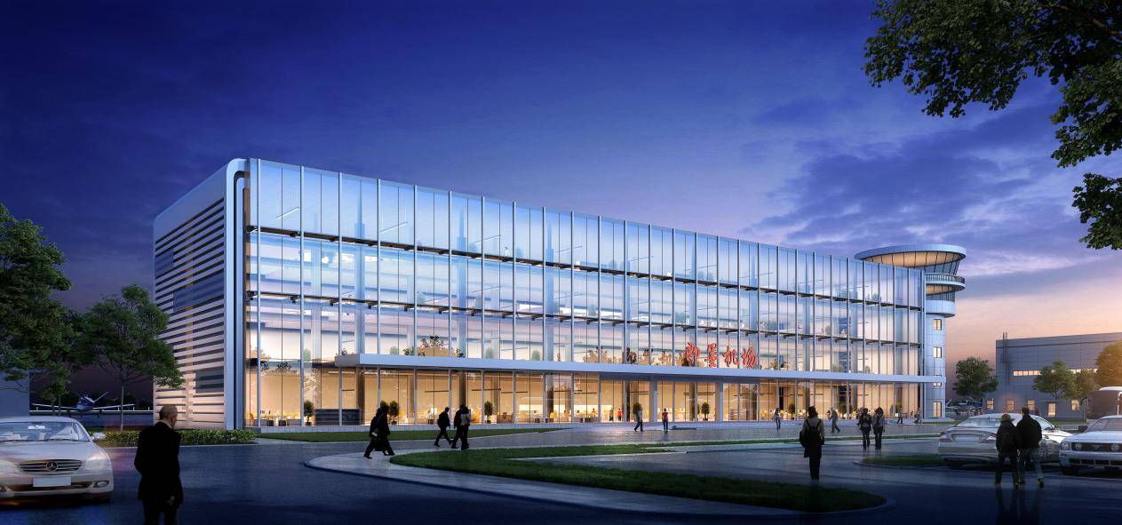 青岛即墨华山机场展翅欲飞_航空_项目_直升机