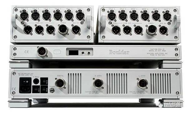 美国 宝达 boulder 2110 次旗舰分体平衡前级放大器_模块_方面_操作