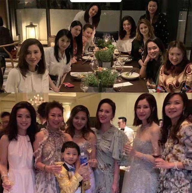 徐子淇为豪门好友庆生,许晋亨侄媳现身,李嘉欣被踢出局_名媛_徐子欣