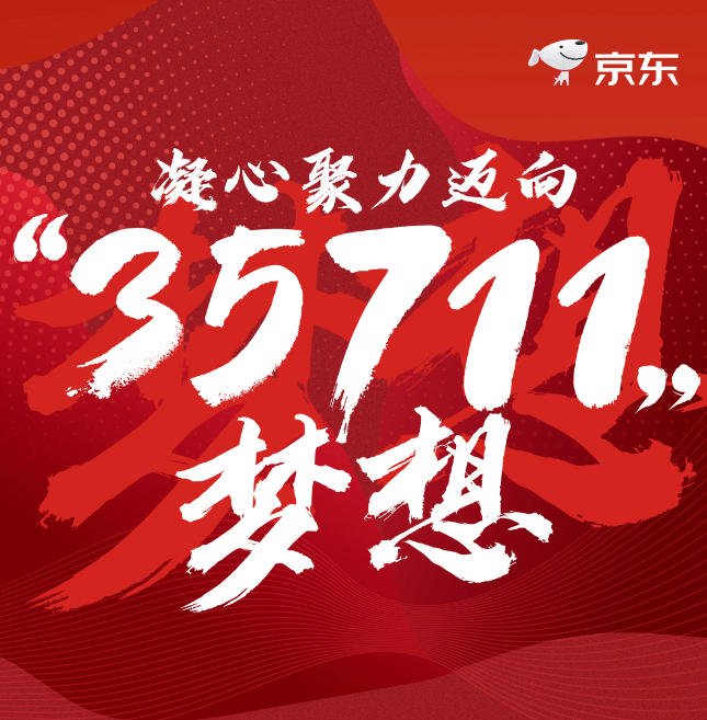 京东集团发布"35711"梦想,提供超过100万就业岗位_用户_价值_服务