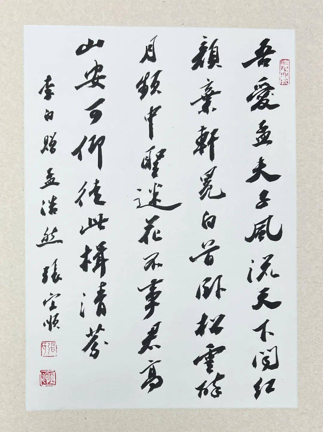 格调清雅 气韵畅达——兰亭奖获得者张宜顺作品欣赏_李清照_全国_笔墨