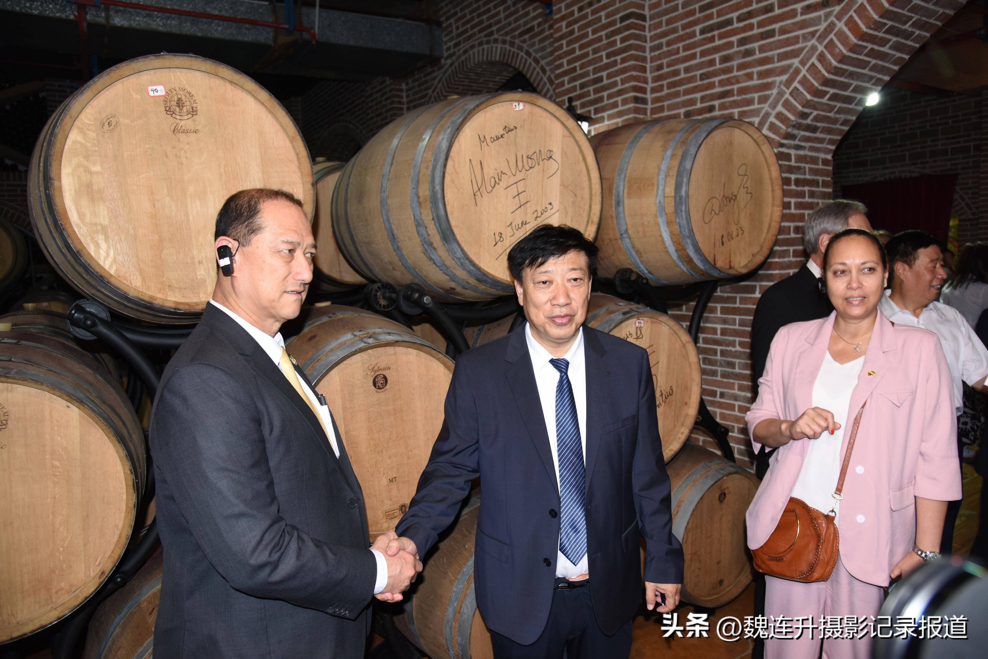 "秦岭红酒城·生态康养湾"陕西丹凤安森曼葡萄酒庄考察行_发展_品牌