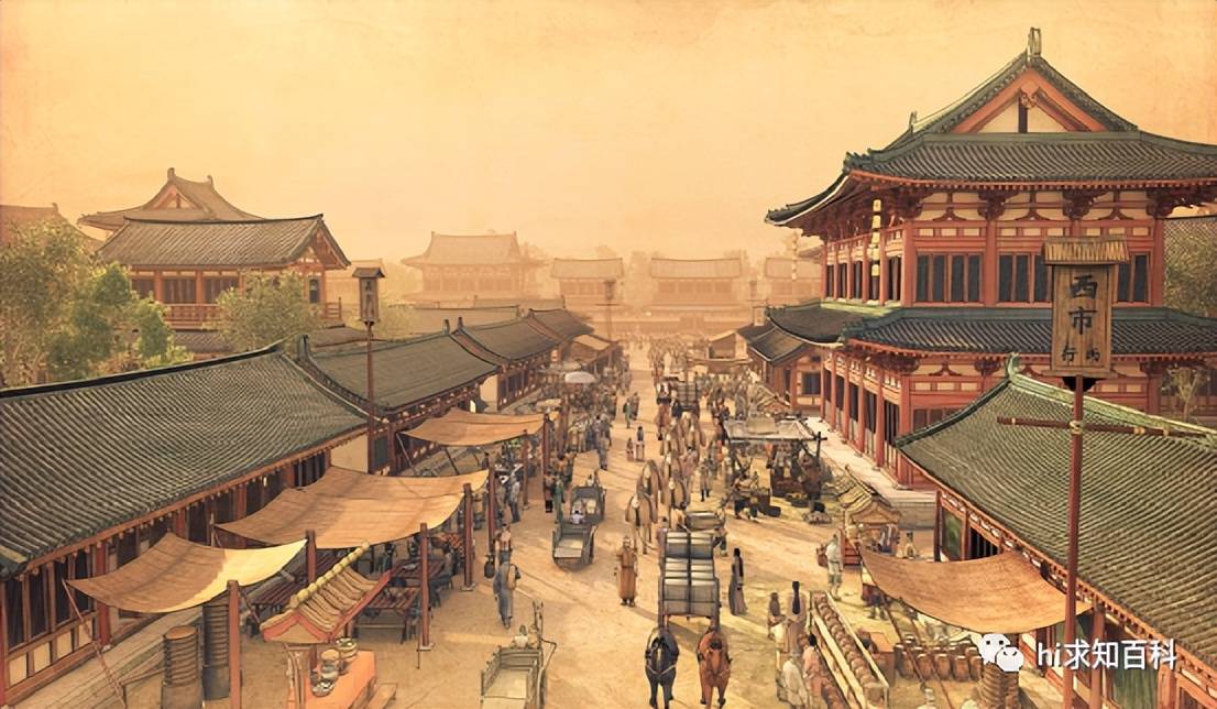 东市,西市,长乐坊,玄武门市等市场都是热闹非凡,货色琳琅,吸引人们的