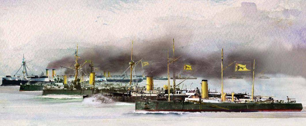 是在炮弹上吃了自己人的亏北洋水师在大东沟海战失败最主要的原因,就