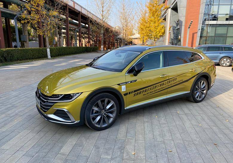 得益于国产大众cc猎装版已在不久前开启预售;近日这款全新大众"瓦罐"