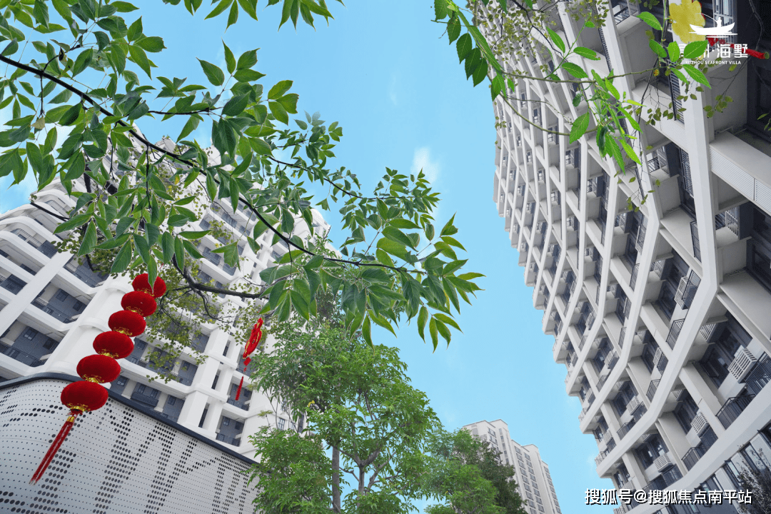 在社区打造上,禹洲·海墅贴合业主的理想生活需求,提取海洋与自然植物