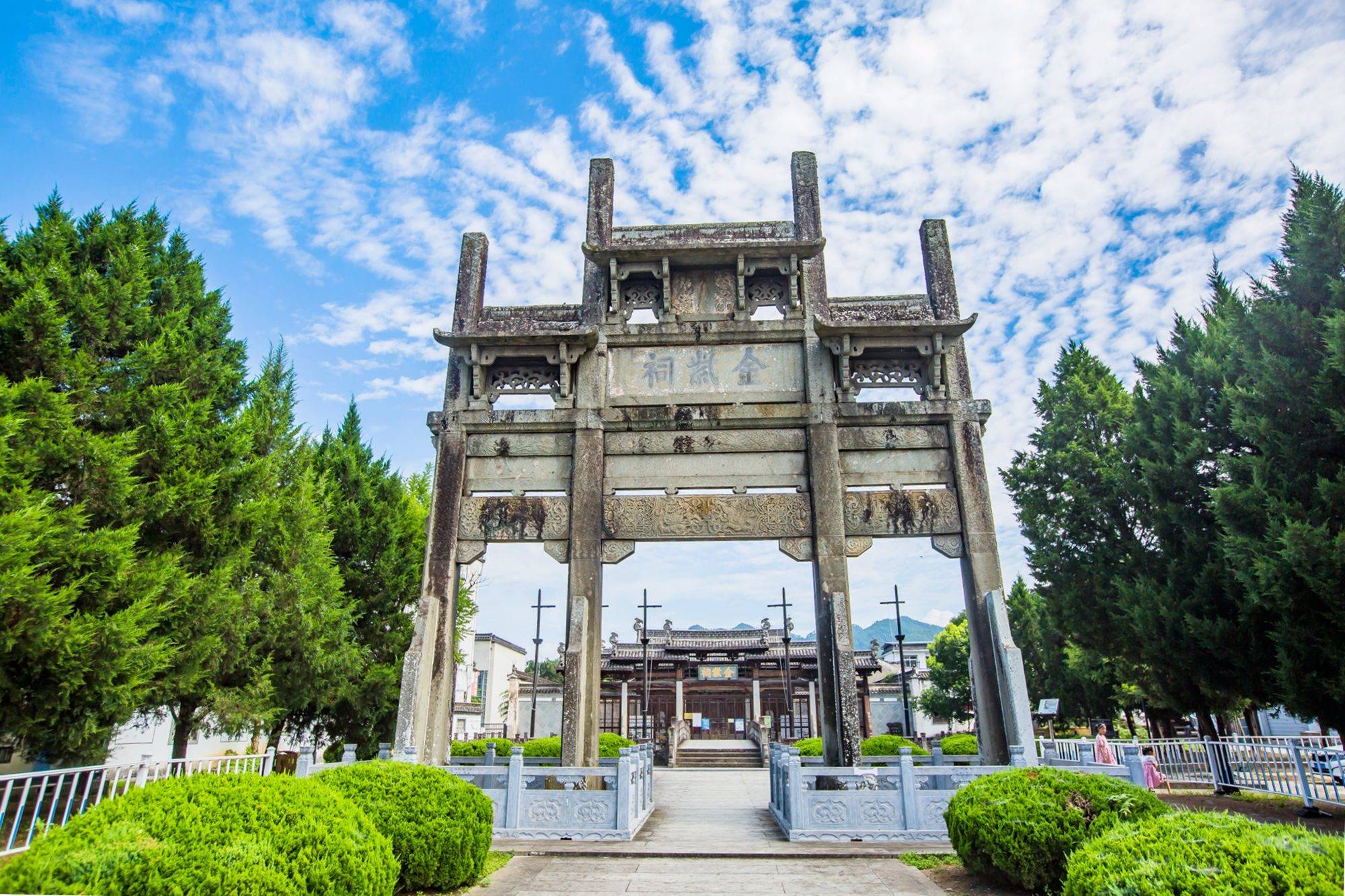 安徽黄山有一座金紫祠,有"皖南小故宫"的美誉,充满了传奇色彩_徽州区