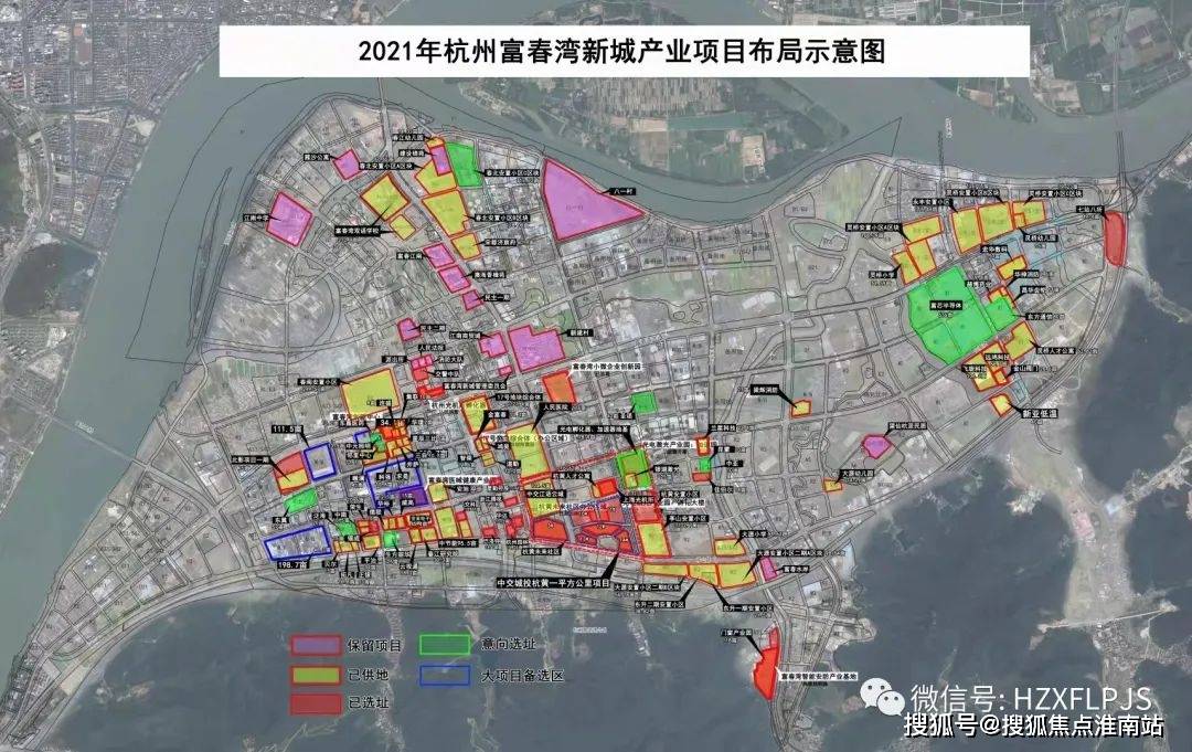 杭州富春湾新城规划图片