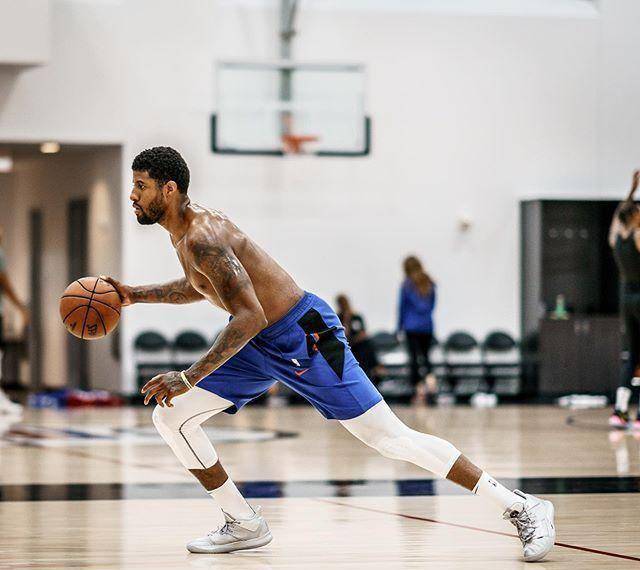 乔治腹肌变成赘肉,球迷纳闷:小卡去哪儿了?_训练_哈雷尔_视频