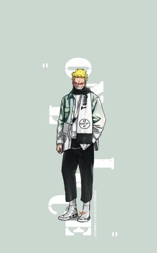 当海贼王换上现代潮装,索隆依旧霸气,女帝认不出来_路飞_感觉_多弗朗