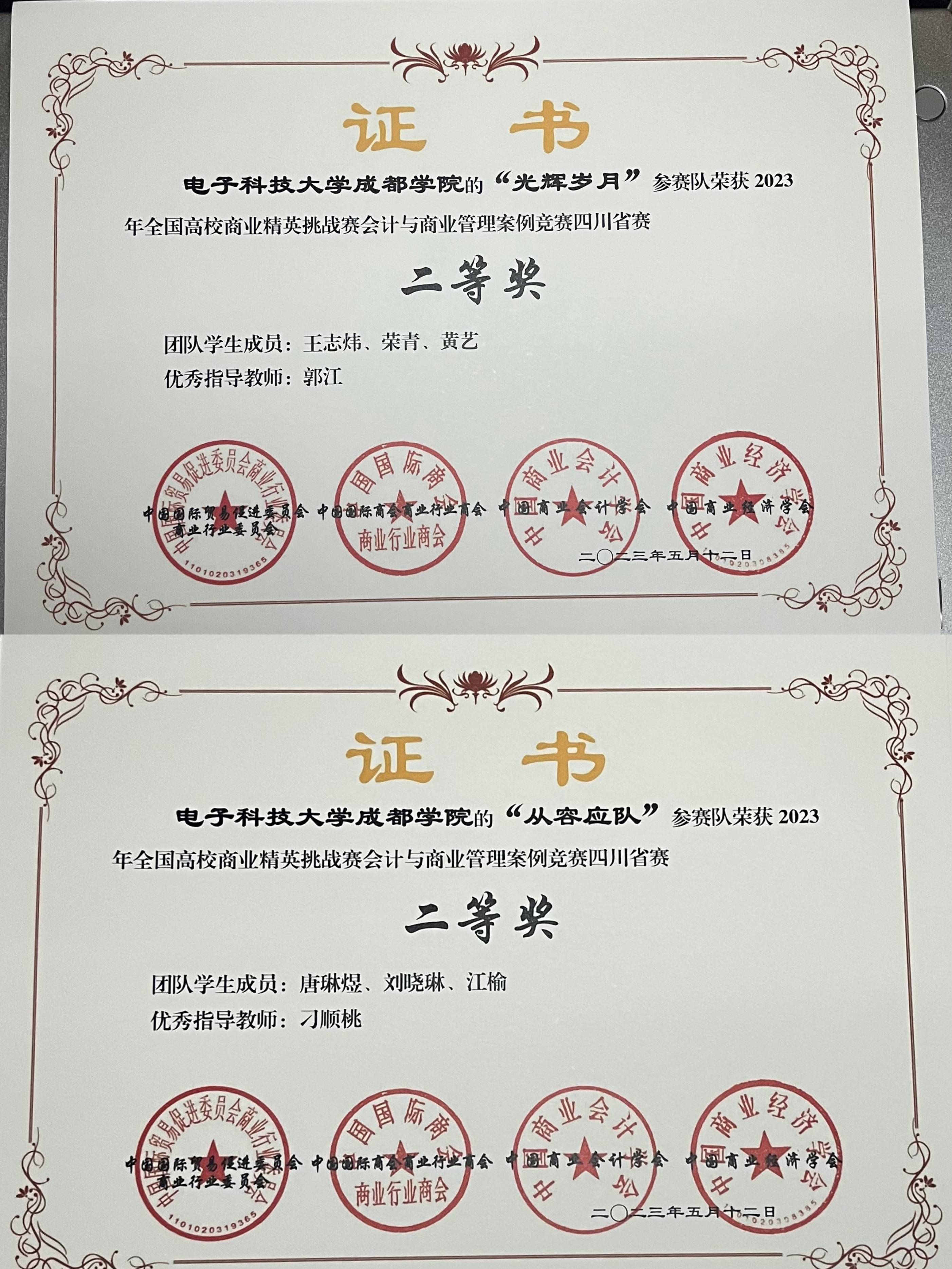 电子科大成都学院学生获全国高校商业精英挑战赛省二等奖_管理_分析_